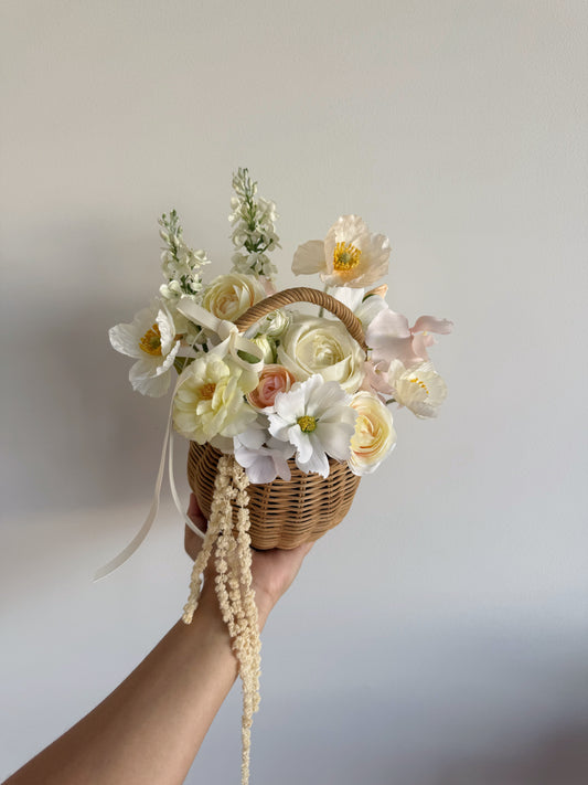 Petite Floral Basket