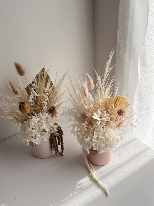 Mini Neutral Dried Arrangement