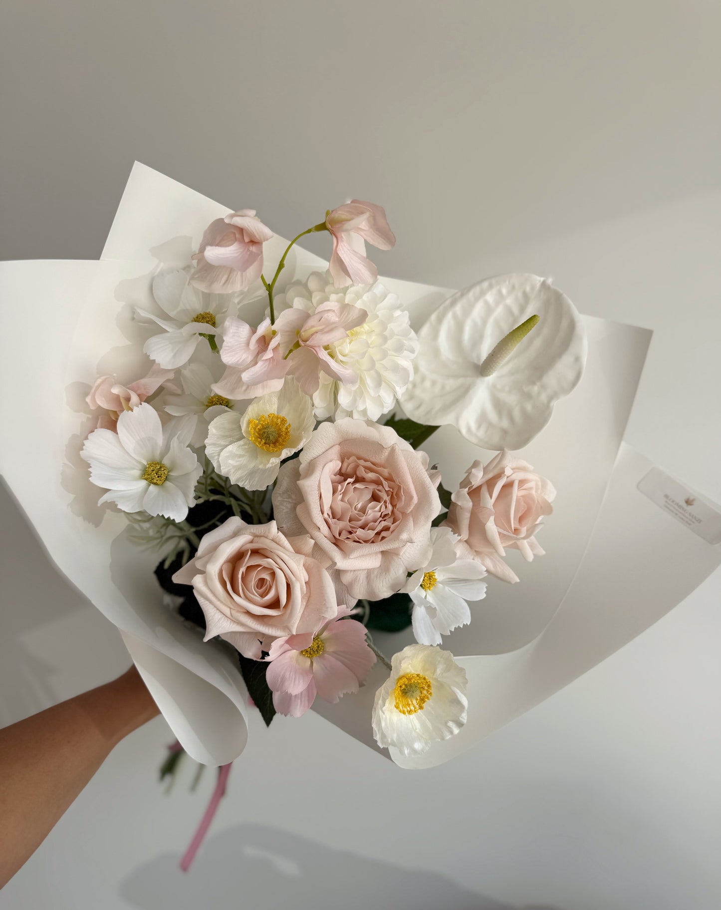 Subtle Pinks Silk Bouquet