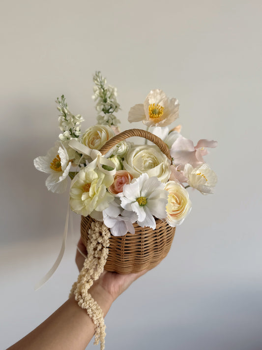Petite Floral Basket