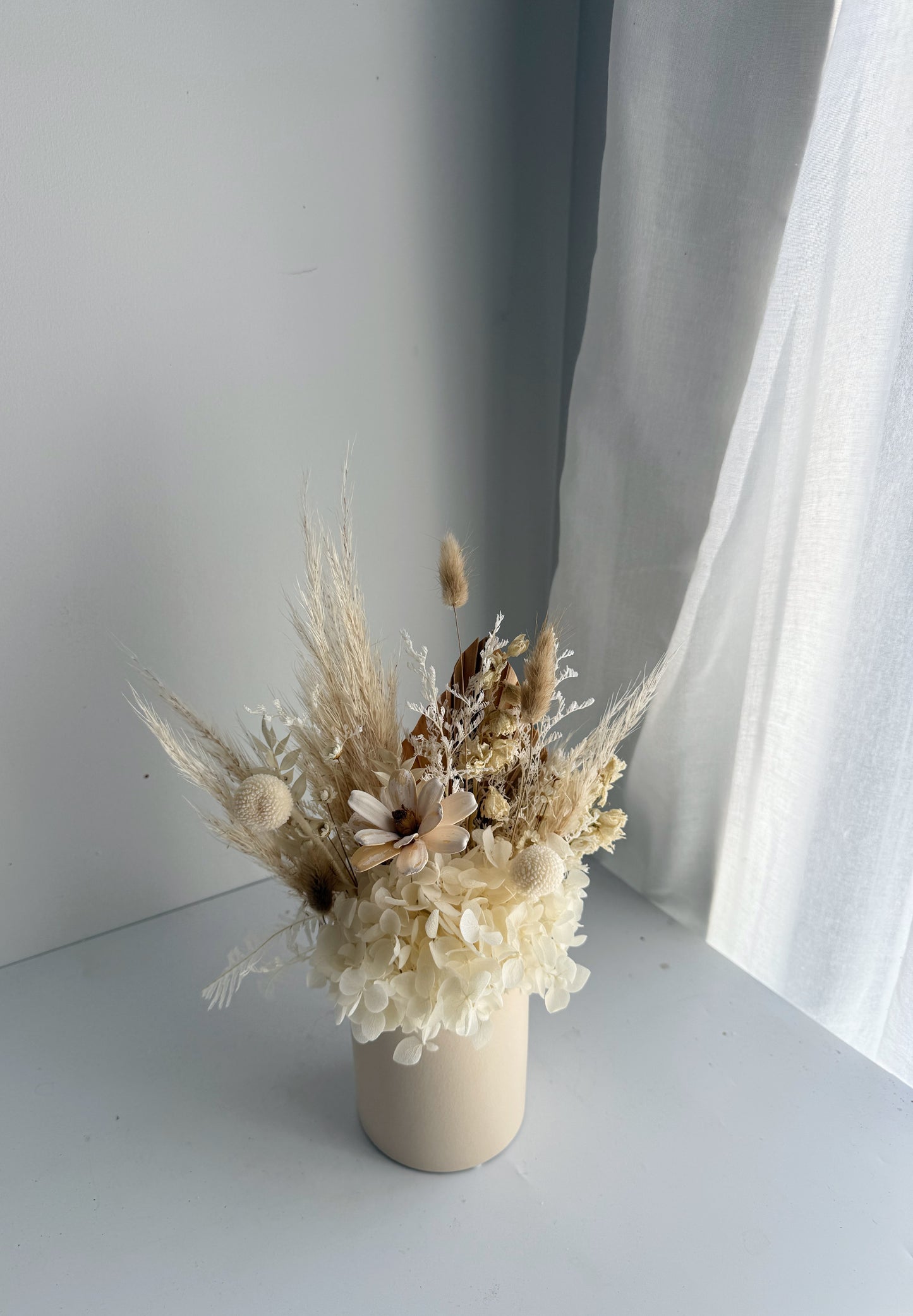 Mini Dried Flower Pot