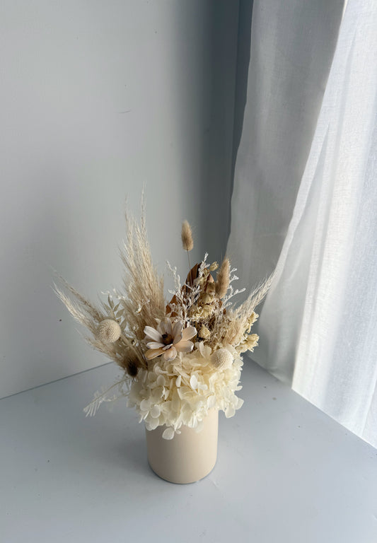 Mini Dried Flower Pot
