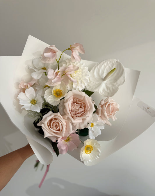 Subtle Pinks Silk Bouquet